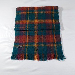 Totes Blue Plaid Scarf